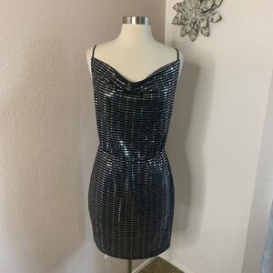 Verte Slip New With Tags 60’s Style Sequins Dress